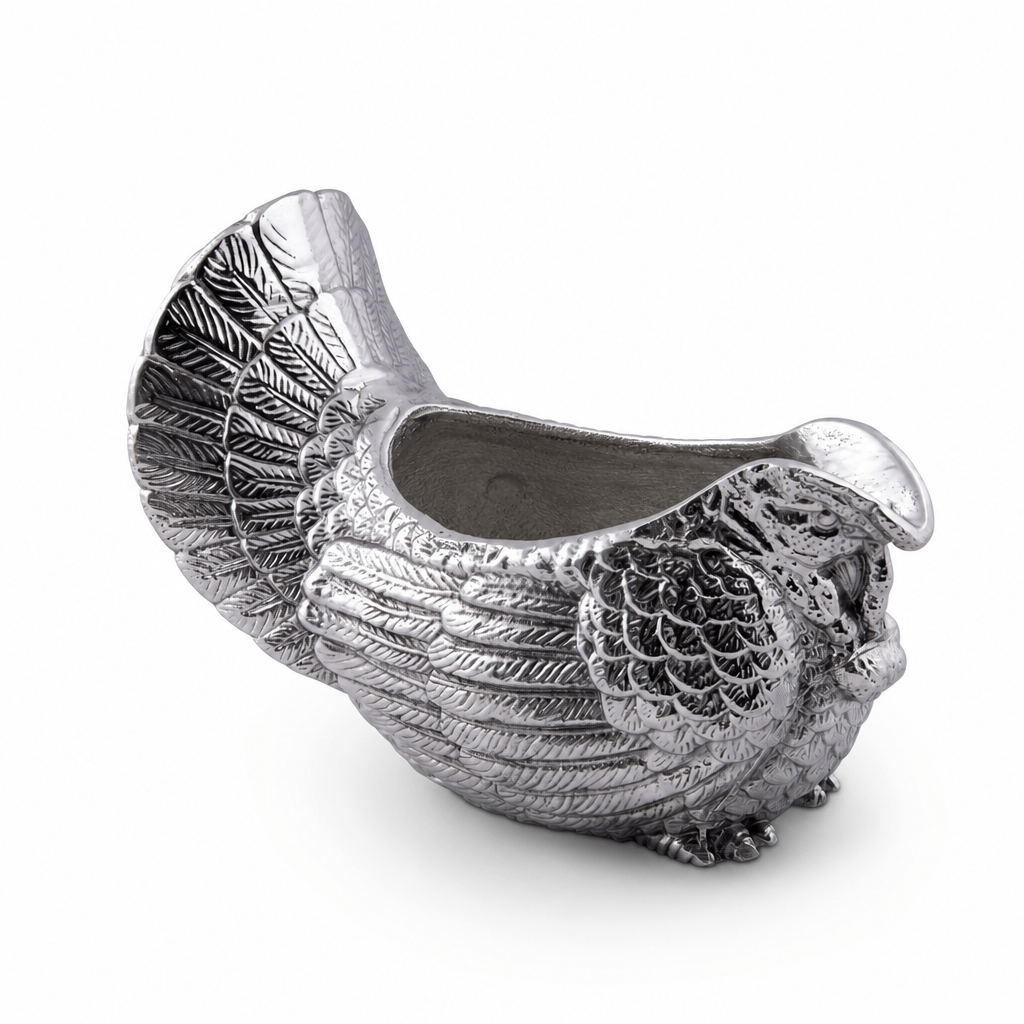 Arthur Court Game Birds Turkey Gravy Boat