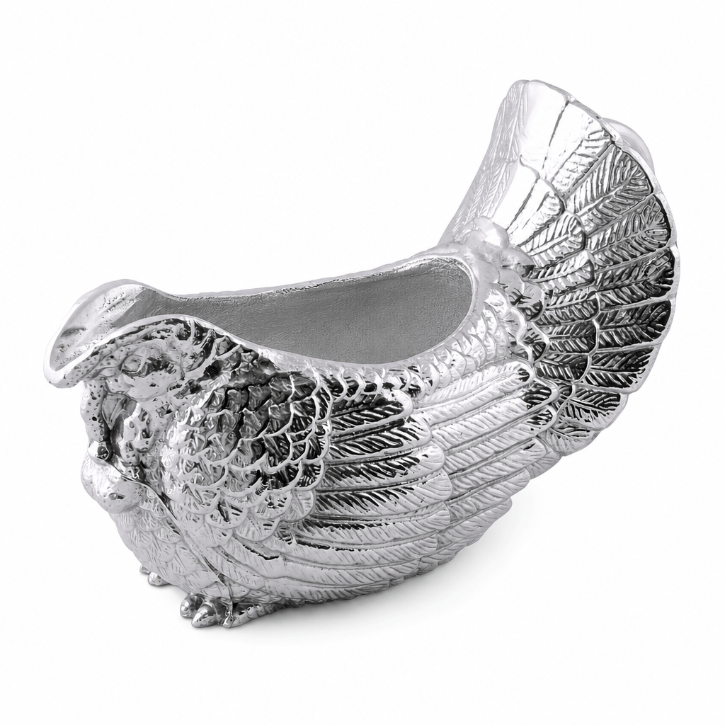 Arthur Court Game Birds Turkey Gravy Boat