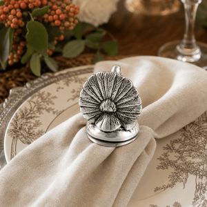 Arthur Court Game Birds Turkey Napkin Weight