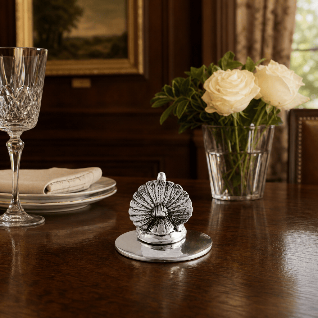 Arthur Court Game Birds Turkey Napkin Weight