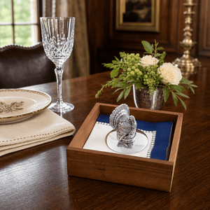 Arthur Court Game Birds Turkey Napkin Weight