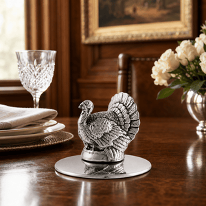 Arthur Court Game Birds Turkey Napkin Weight