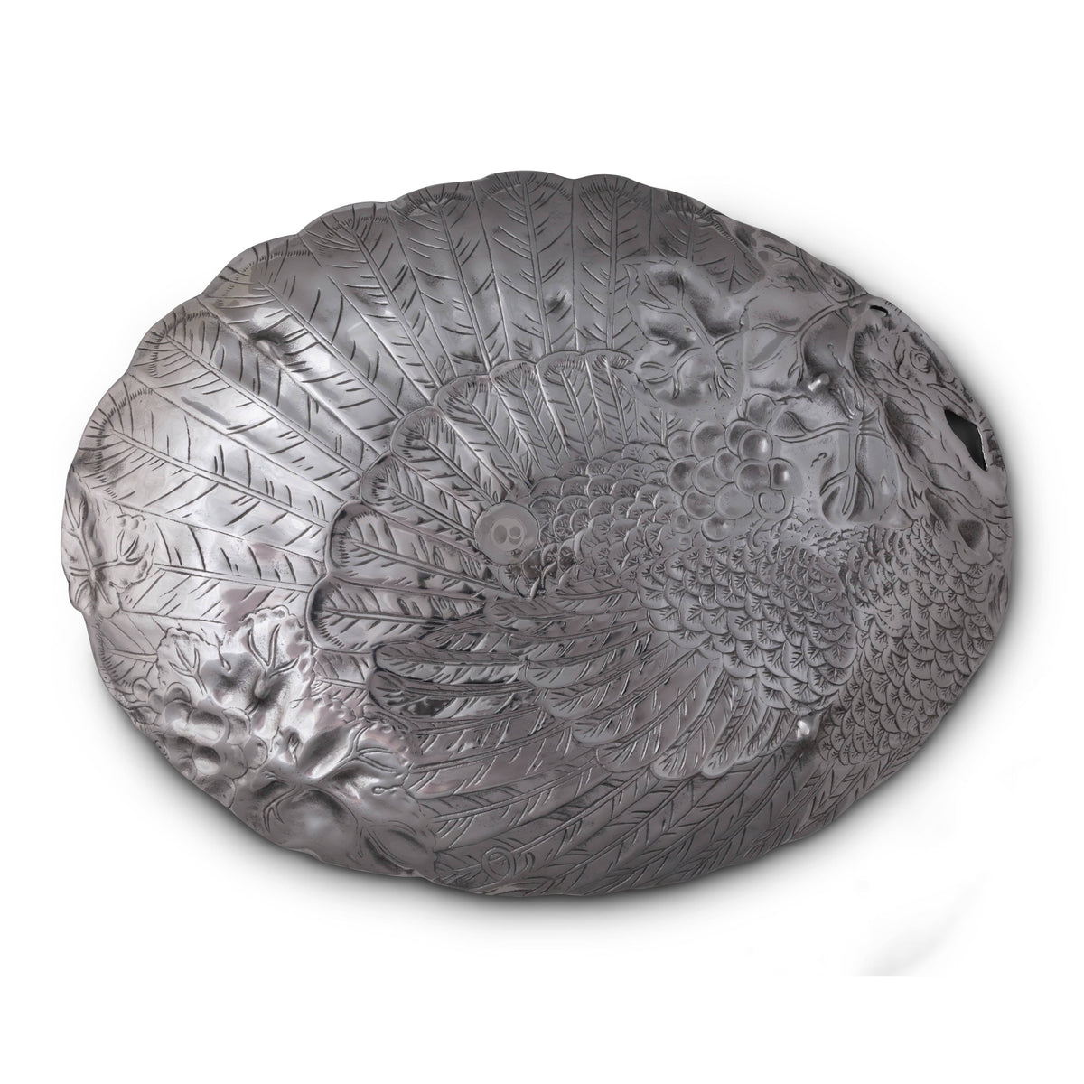 Arthur Court Game Birds Turkey Oval Platter