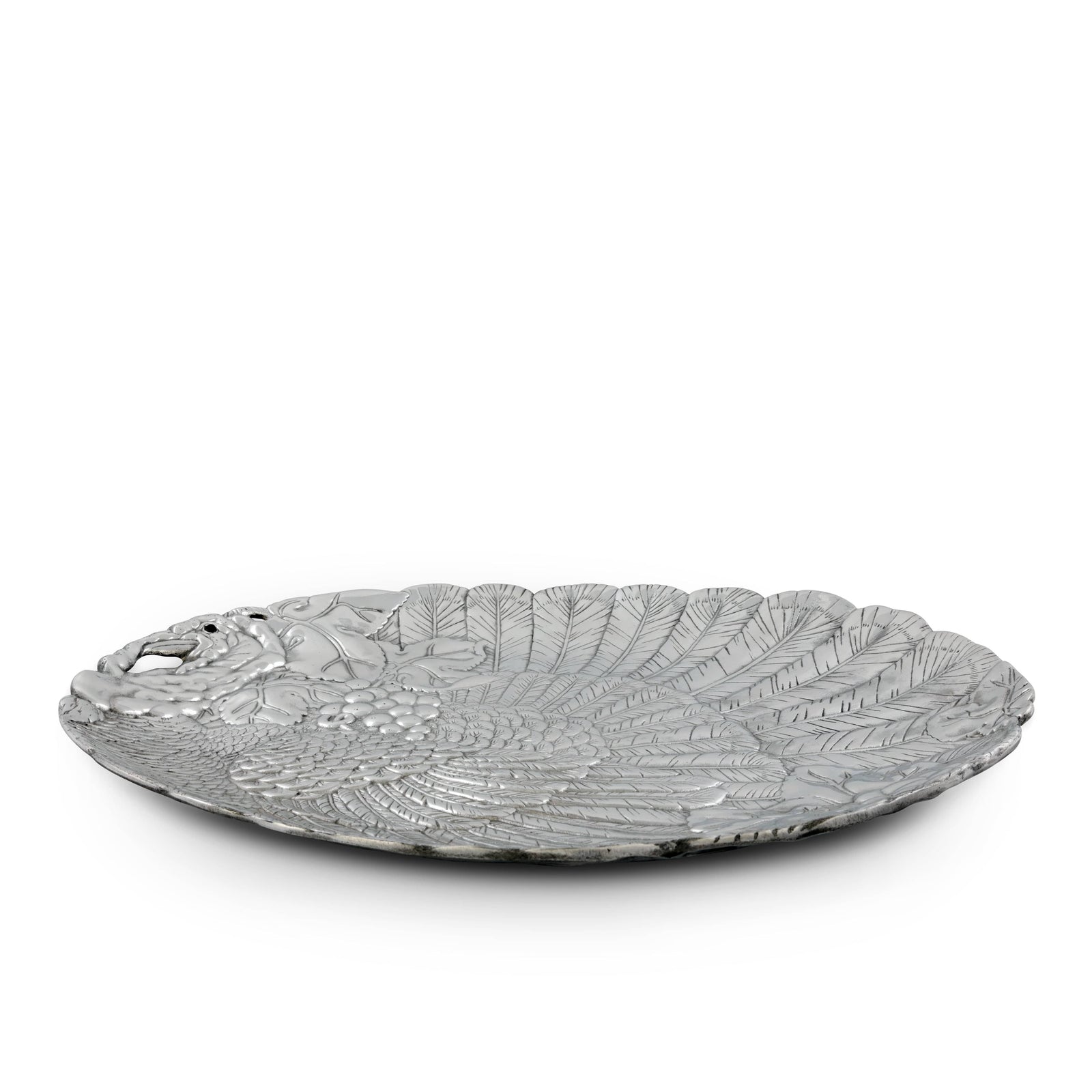 Arthur Court Game Birds Turkey Oval Platter