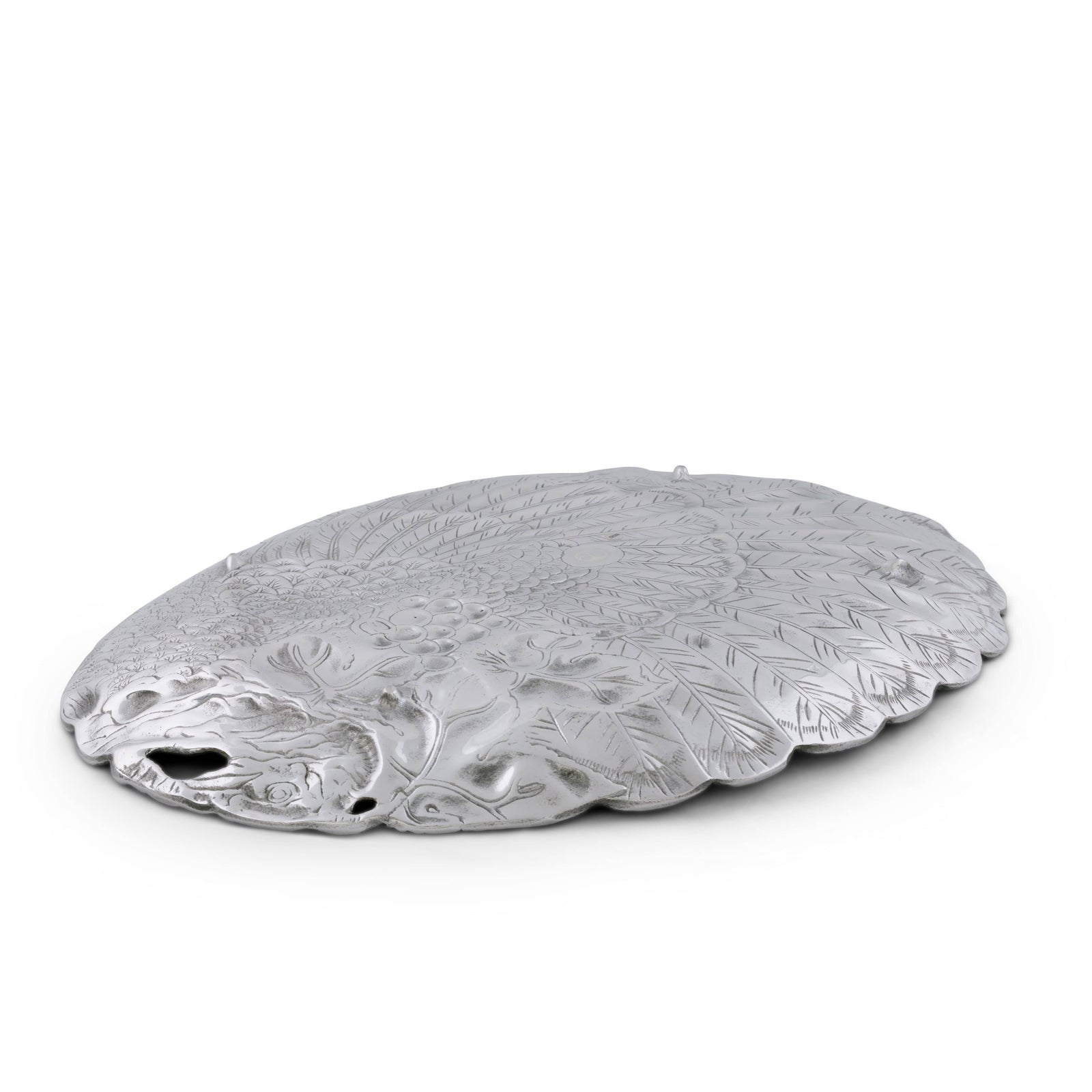 Arthur Court Game Birds Turkey Oval Platter