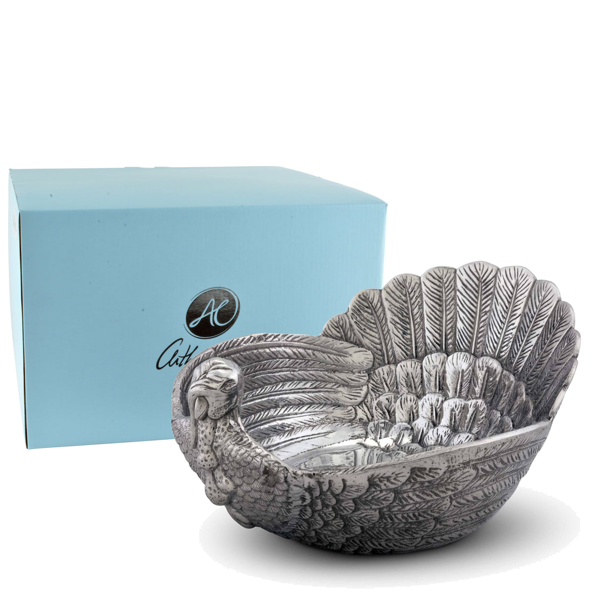 Arthur Court Game Birds Turkey Salad Serving Bowl