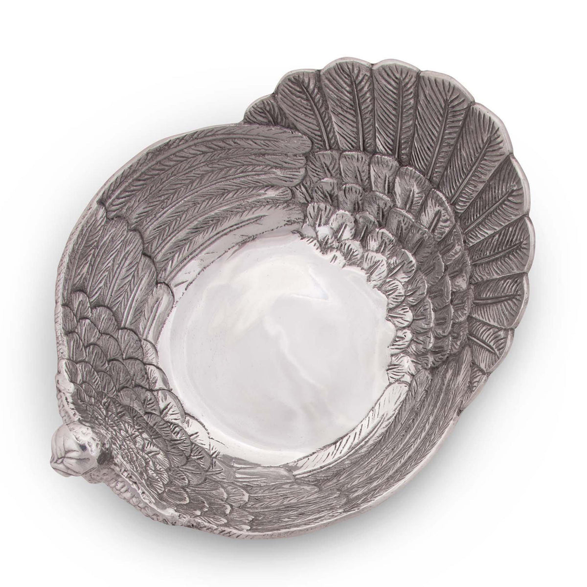 Arthur Court Game Birds Turkey Salad Serving Bowl