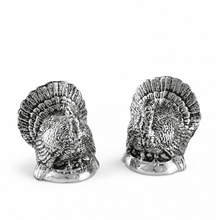 Arthur Court Game Birds Turkey Salt and Pepper Shaker