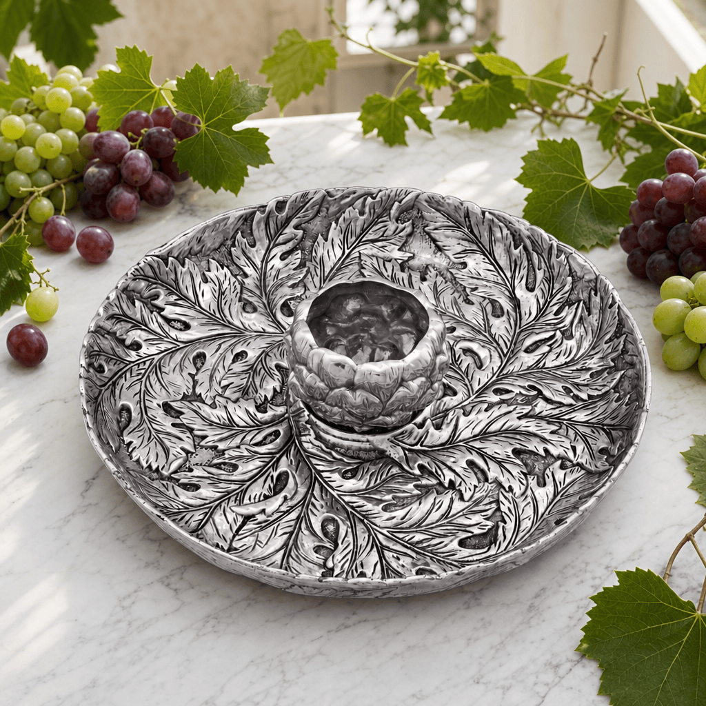 Arthur Court Grape Artichoke Chip and Dip