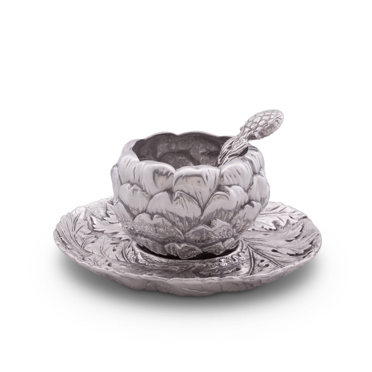 Arthur Court Grape Artichoke Condiment Set 3 piece