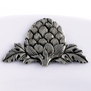 Arthur Court Grape Artichoke Melamine Lunch Plates - Set of 4