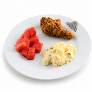 Arthur Court Grape Artichoke Melamine Lunch Plates - Set of 4