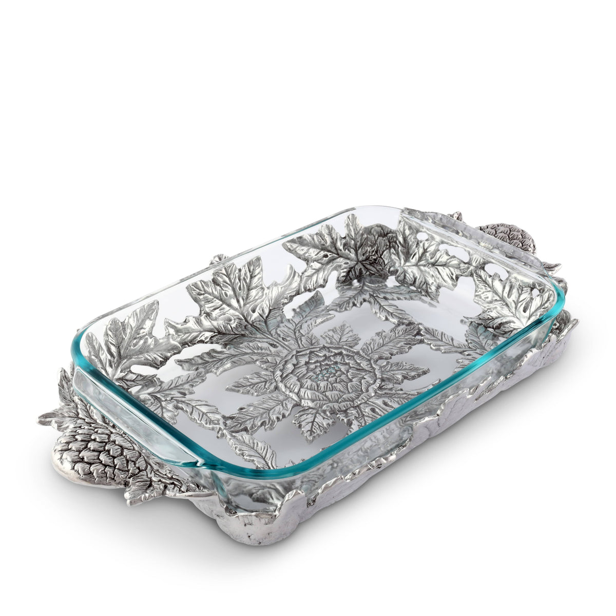 Arthur Court Grape Artichoke Pyrex Holder 3qt