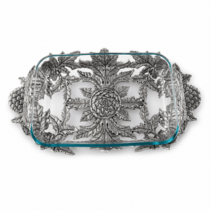 Arthur Court Grape Artichoke Pyrex Holder 3qt