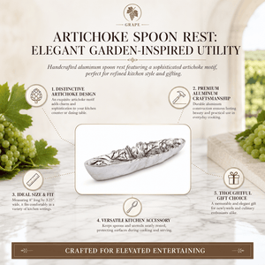 Arthur Court Grape Artichoke Spoon Rest