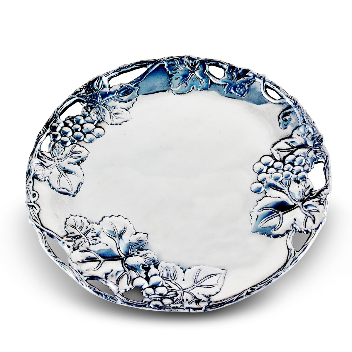 Arthur Court Grape Grape 12 Round Plate