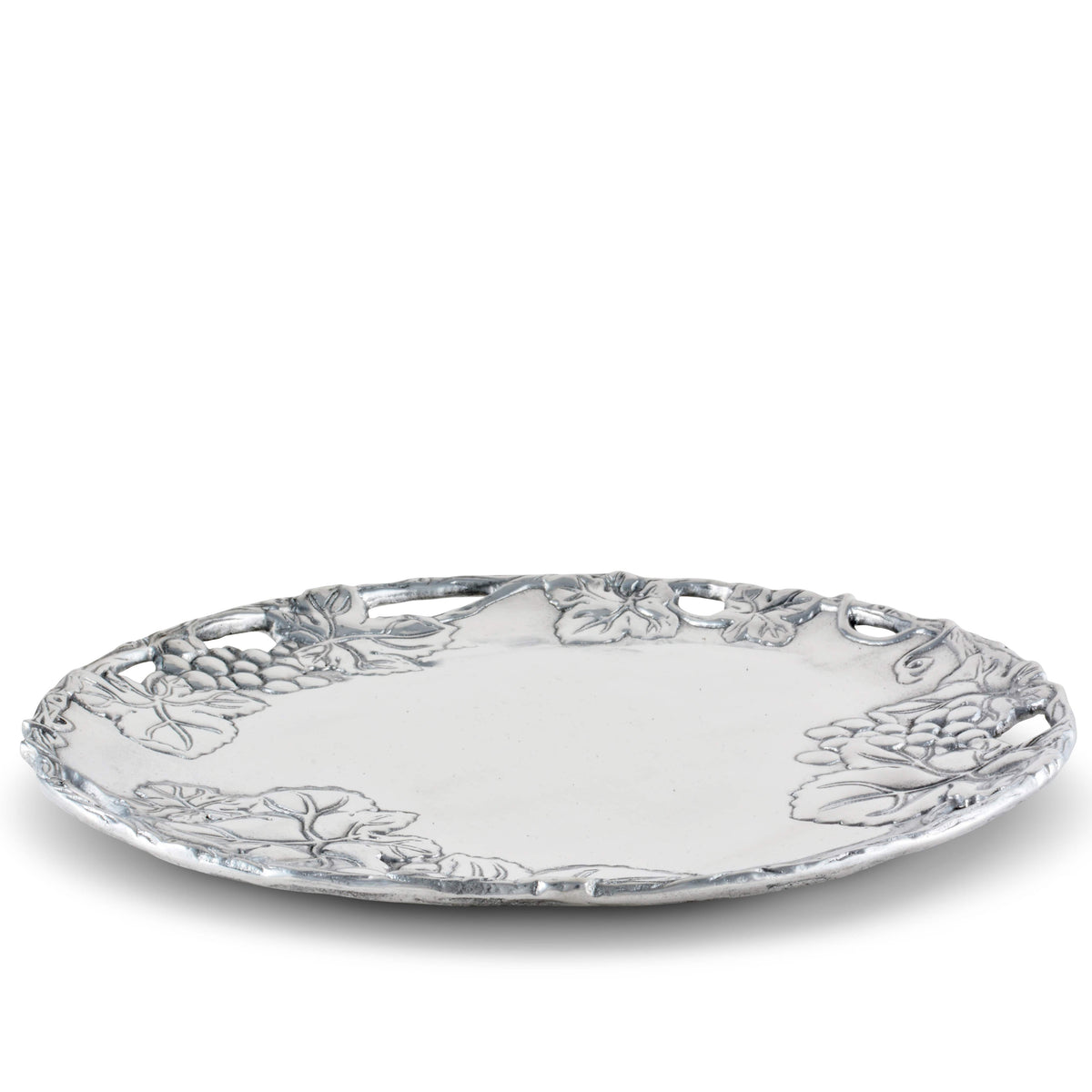 Arthur Court Grape Grape 12 Round Plate