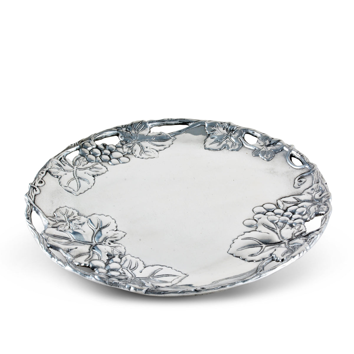 Arthur Court Grape Grape 12 Round Plate