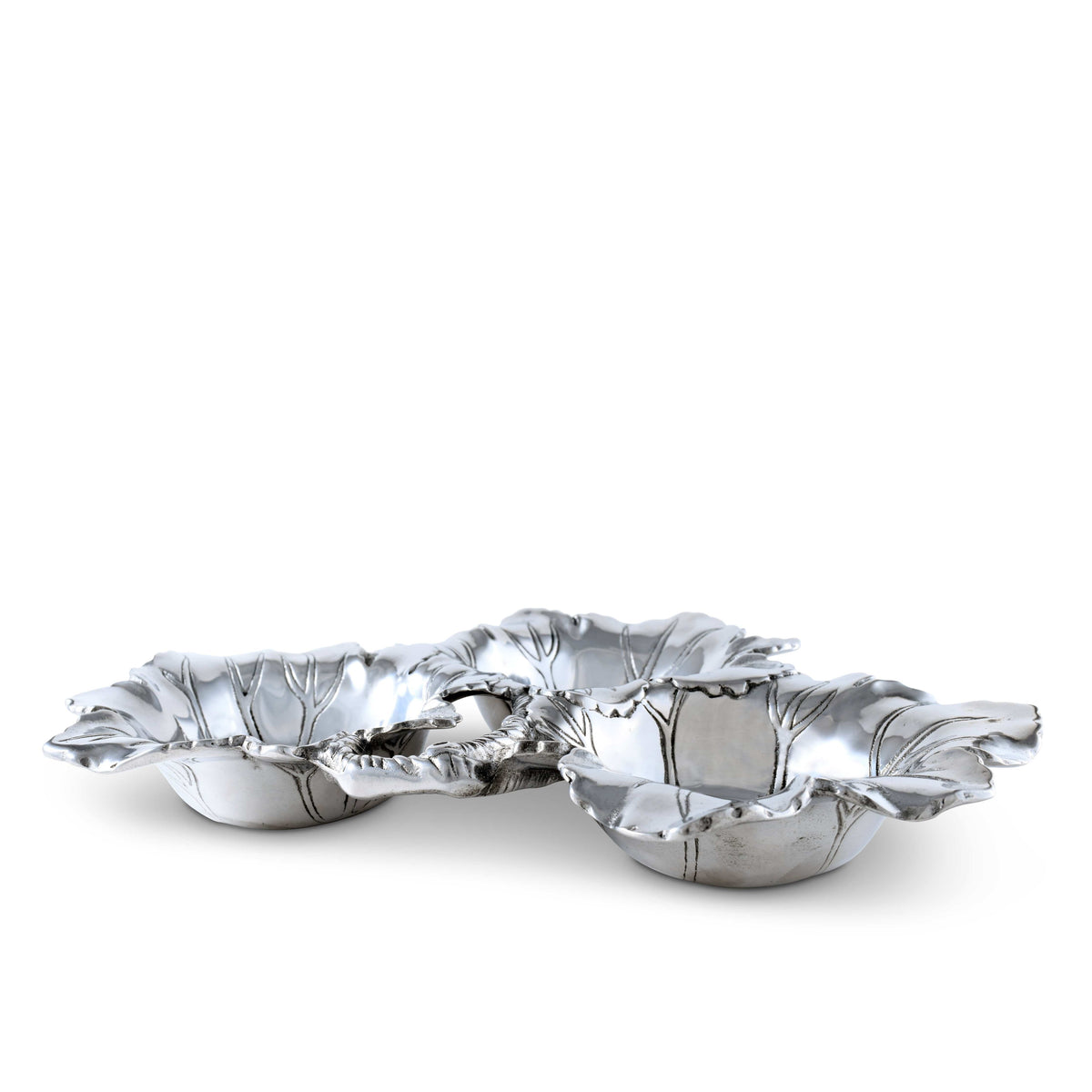 Arthur Court Grape Grape 3-Bowl Bowl