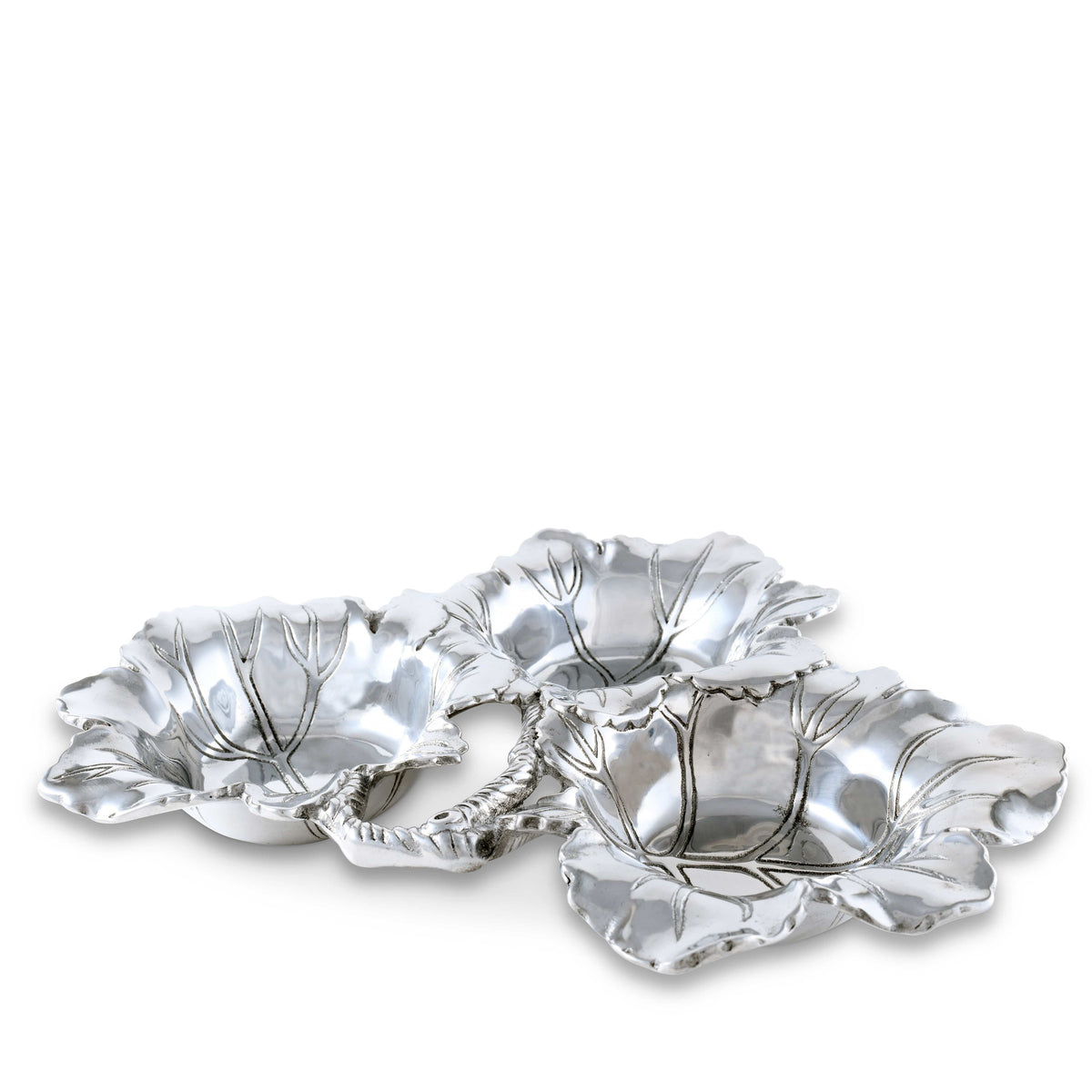 Arthur Court Grape Grape 3-Bowl Bowl