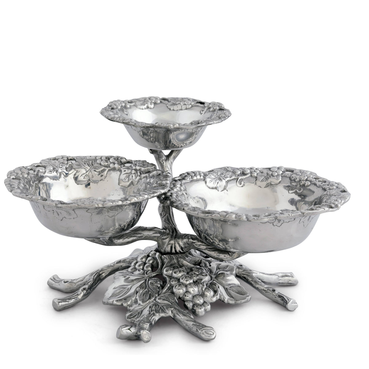 Arthur Court Grape Grape 3-Tiered Bowl