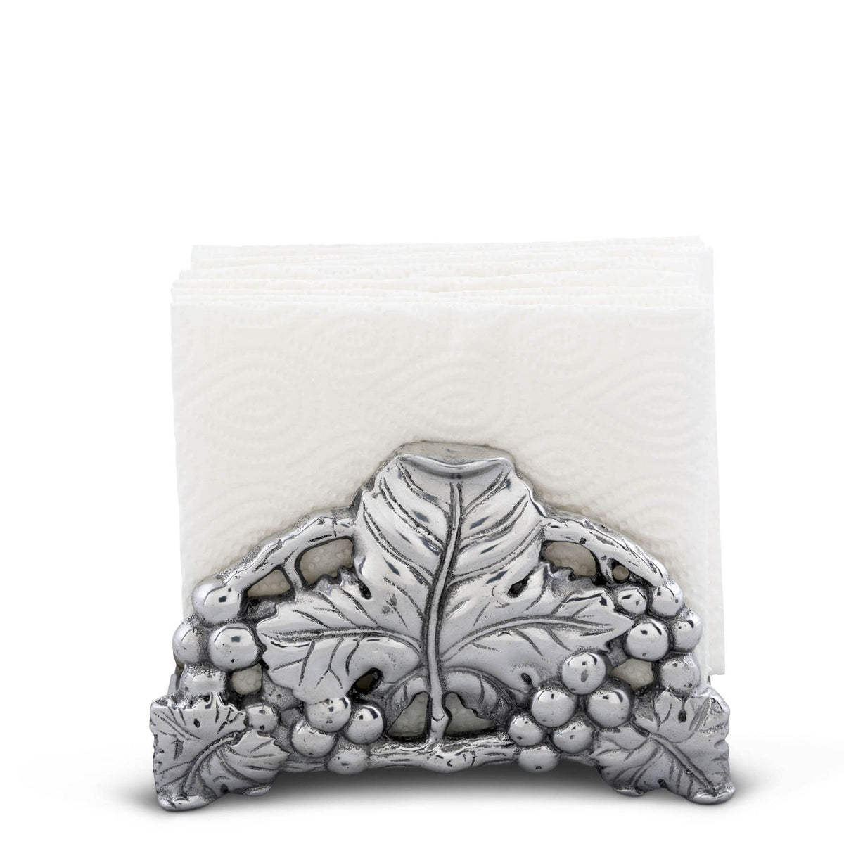 Arthur Court Grape Grape 6 Napkin Holder