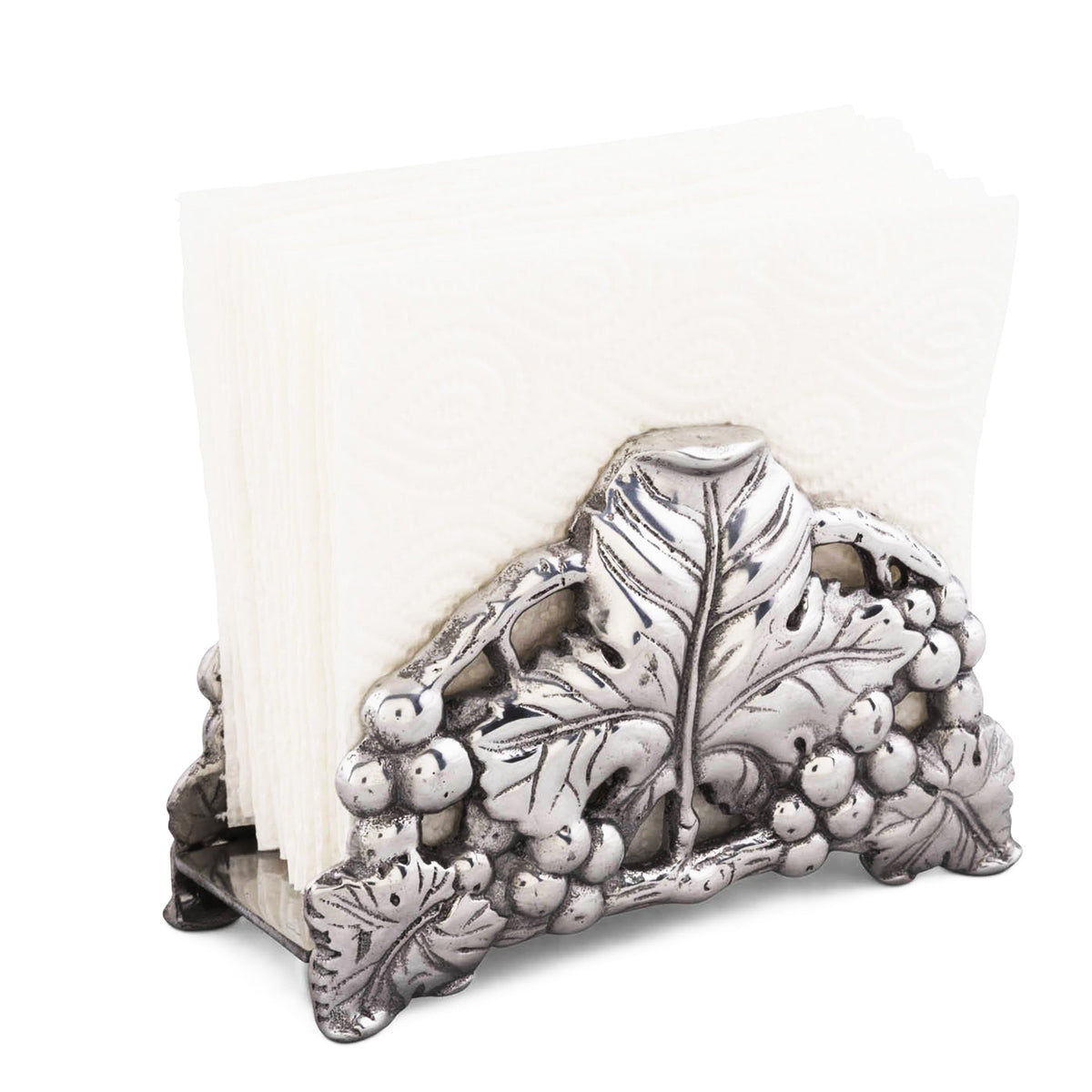 Arthur Court Grape Grape 6 Napkin Holder