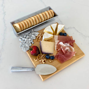 Arthur Court Grape Grape Bamboo Cheese Set