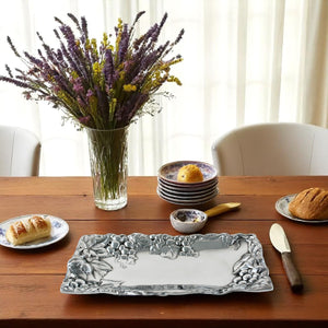 Arthur Court Grape Grape Bread Tray 6x12