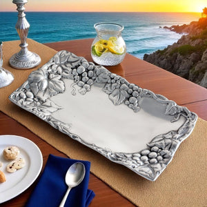 Arthur Court Grape Grape Bread Tray 6x12