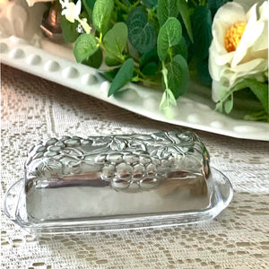 Arthur Court Grape Grape Butter Dish