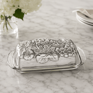 Arthur Court Grape Grape Butter Dish