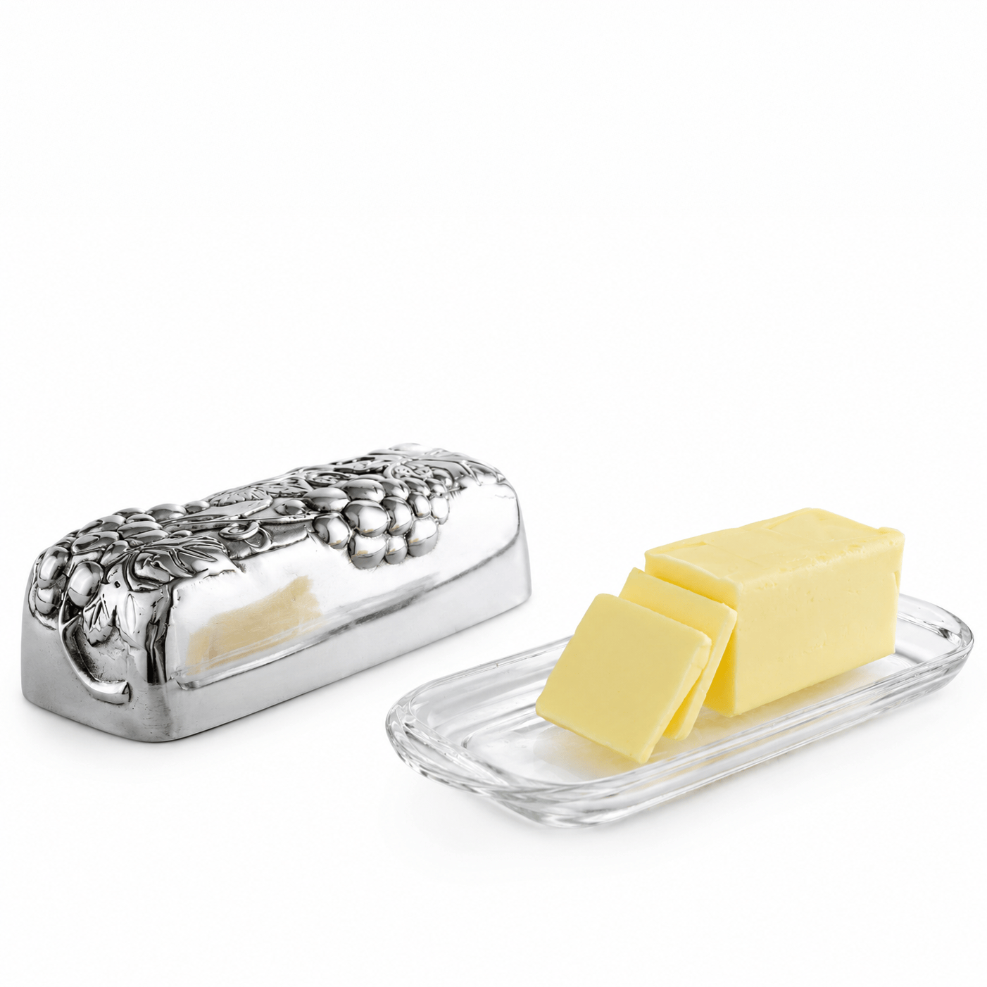 Arthur Court Grape Grape Butter Dish