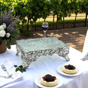 Arthur Court Grape Grape Cake Pedestal Sheet