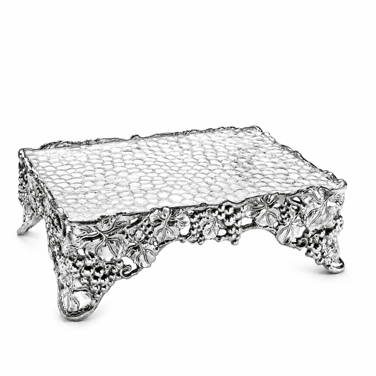 Arthur Court Grape Grape Cake Pedestal Sheet