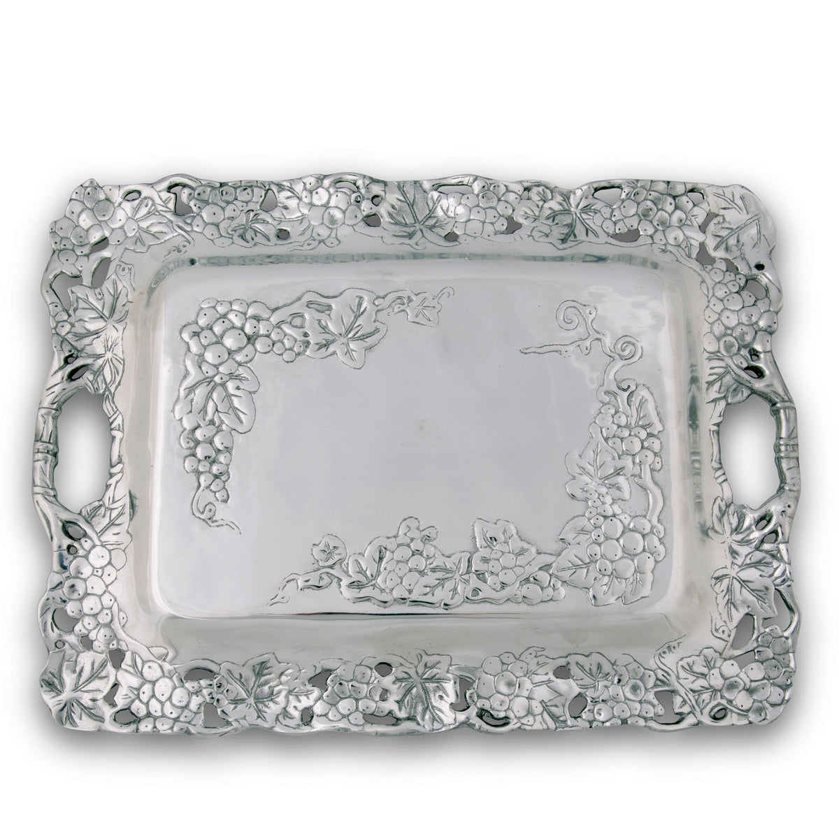 Arthur Court Grape Grape Clutch Tray