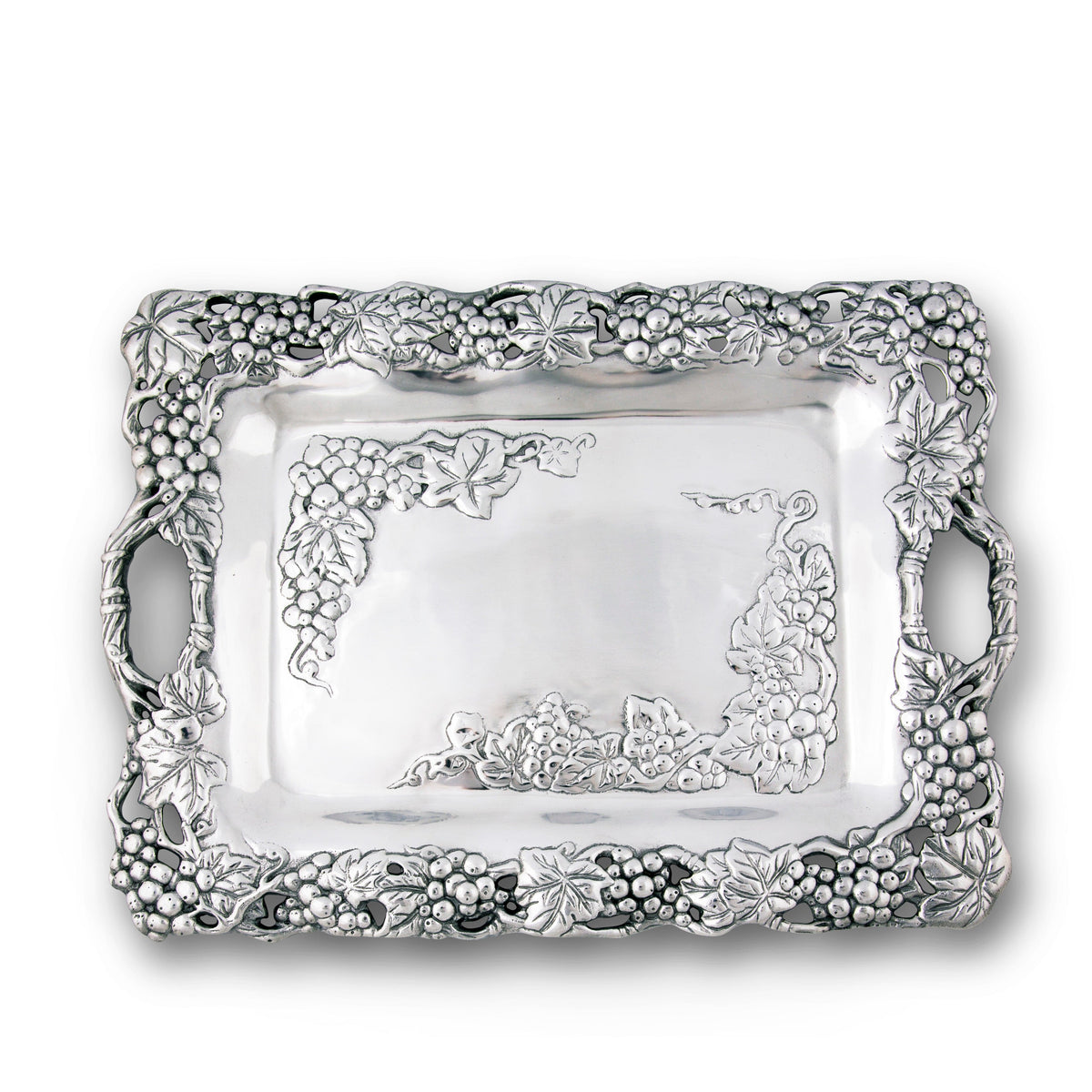 Arthur Court Grape Grape Clutch Tray