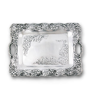 Arthur Court Grape Grape Clutch Tray