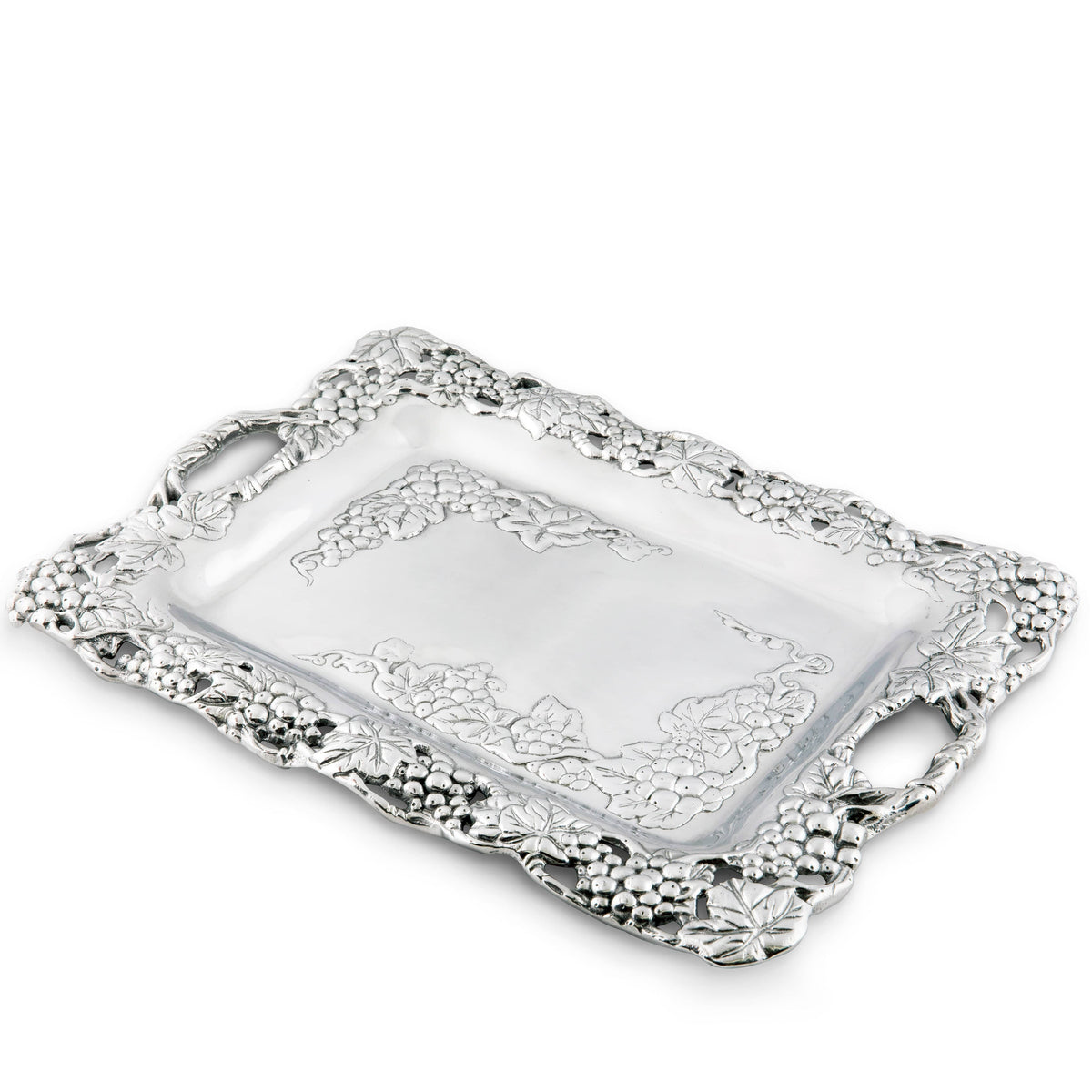 Arthur Court Grape Grape Clutch Tray