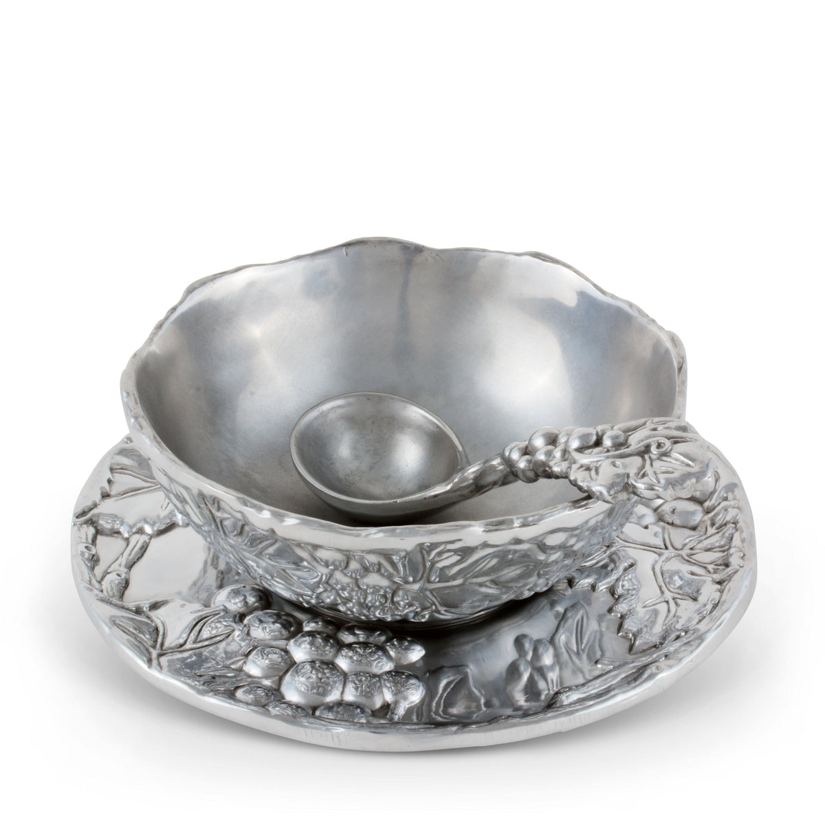 Arthur Court Grape Grape Condiment Server