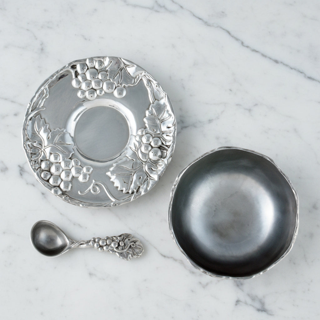 Arthur Court Grape Grape Condiment Server