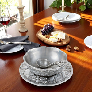 Arthur Court Grape Grape Condiment Server