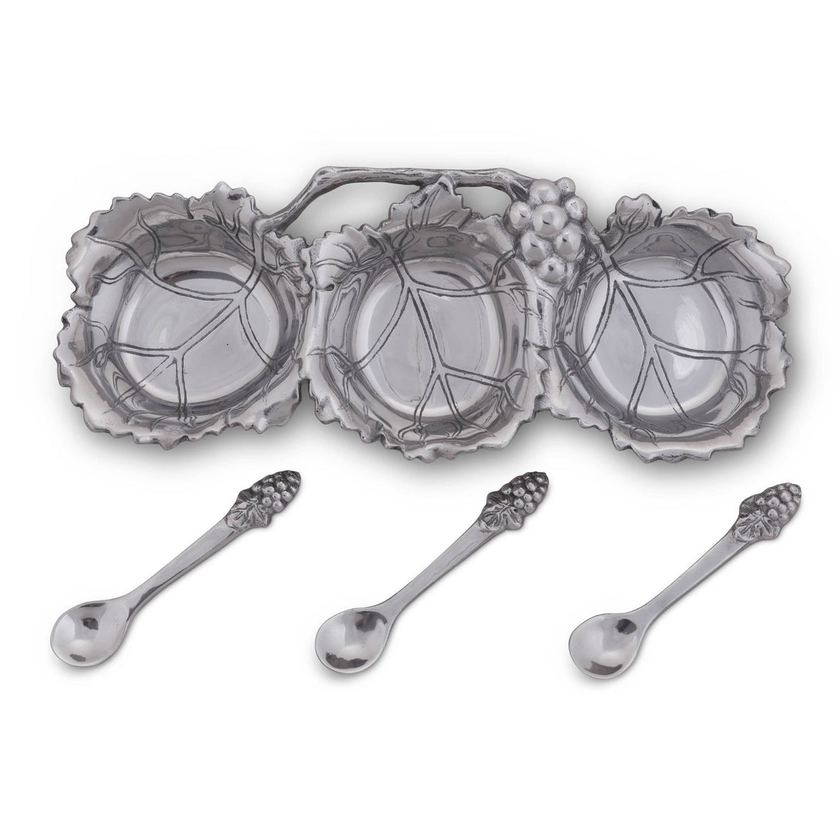Arthur Court Grape Grape Condiment Server