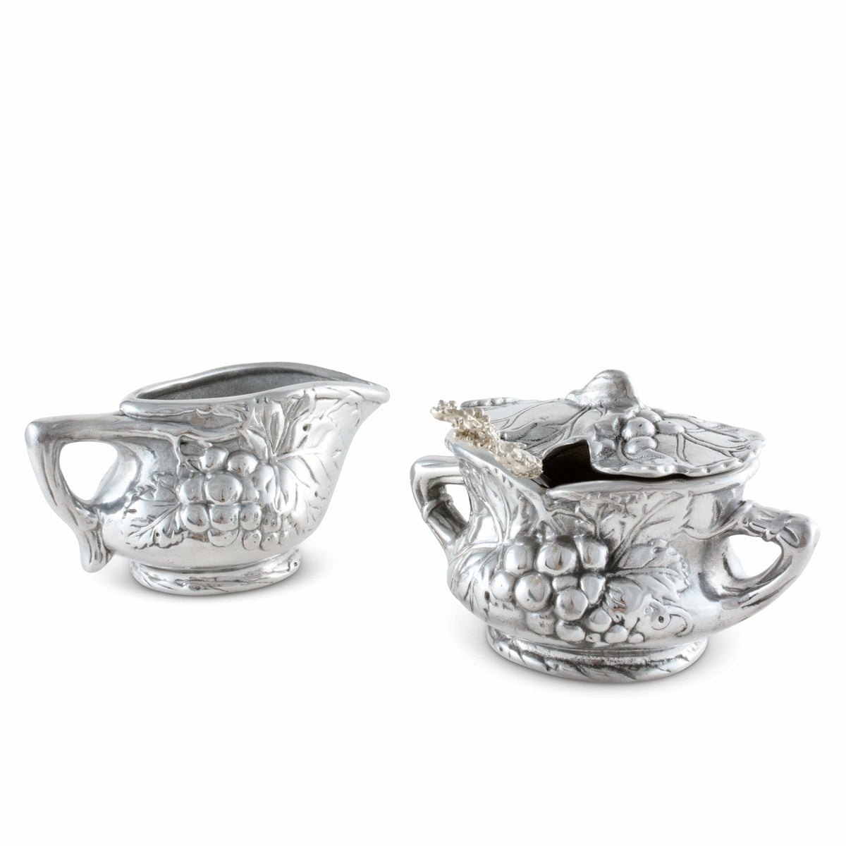 Arthur Court Grape Grape Creamer Set