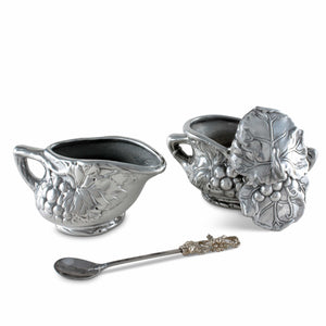 Arthur Court Grape Grape Creamer Set
