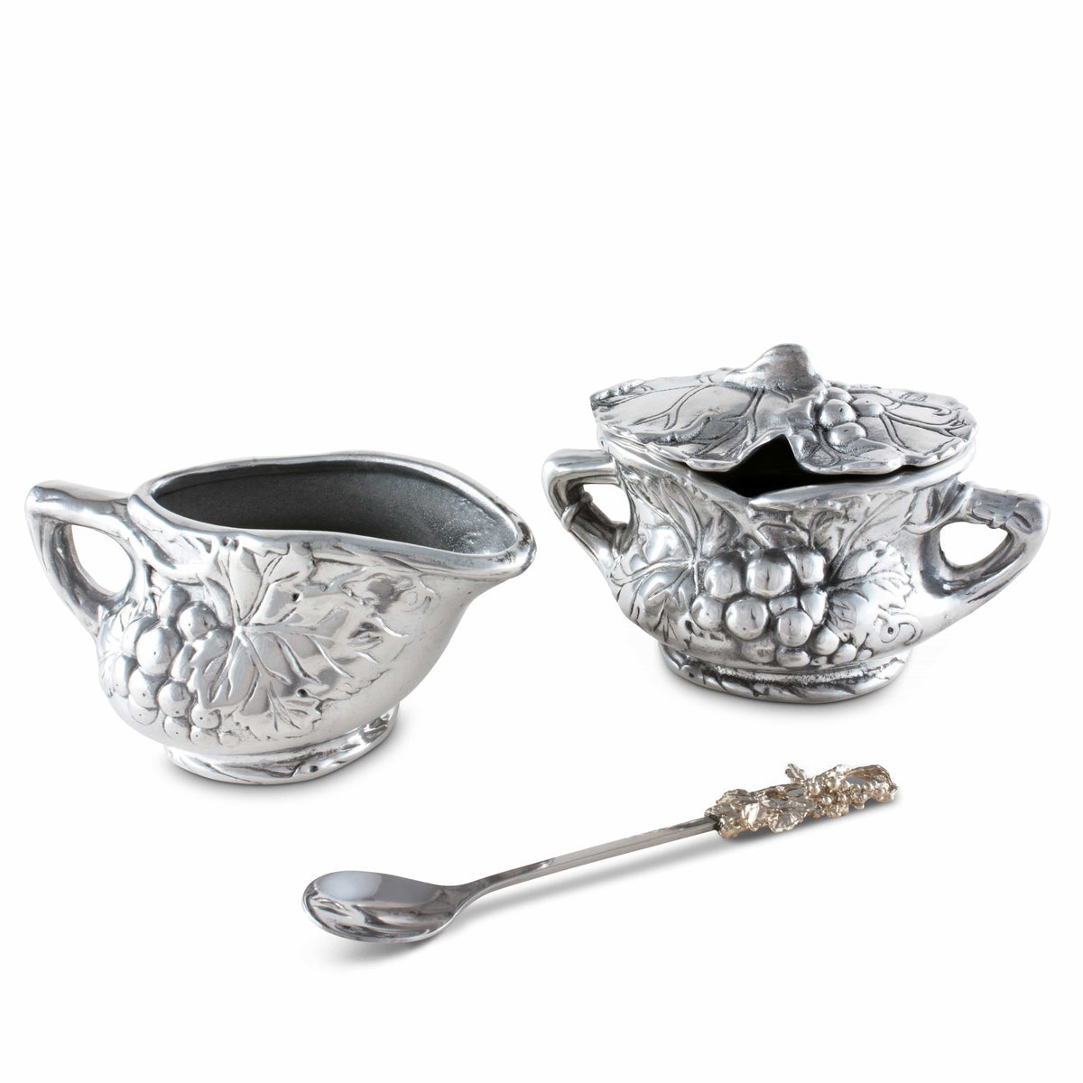 Arthur Court Grape Grape Creamer Set