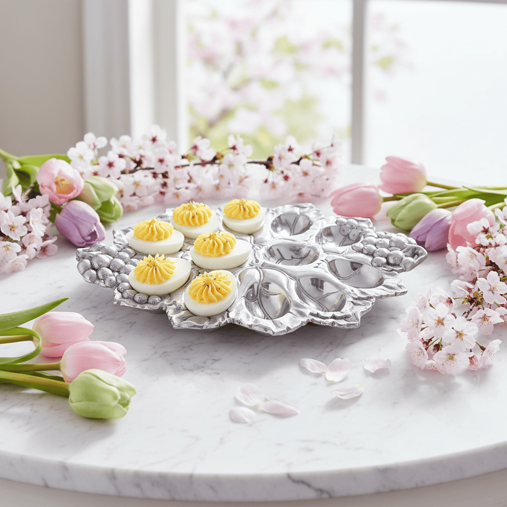 Arthur Court Grape Grape Deviled Egg Holder