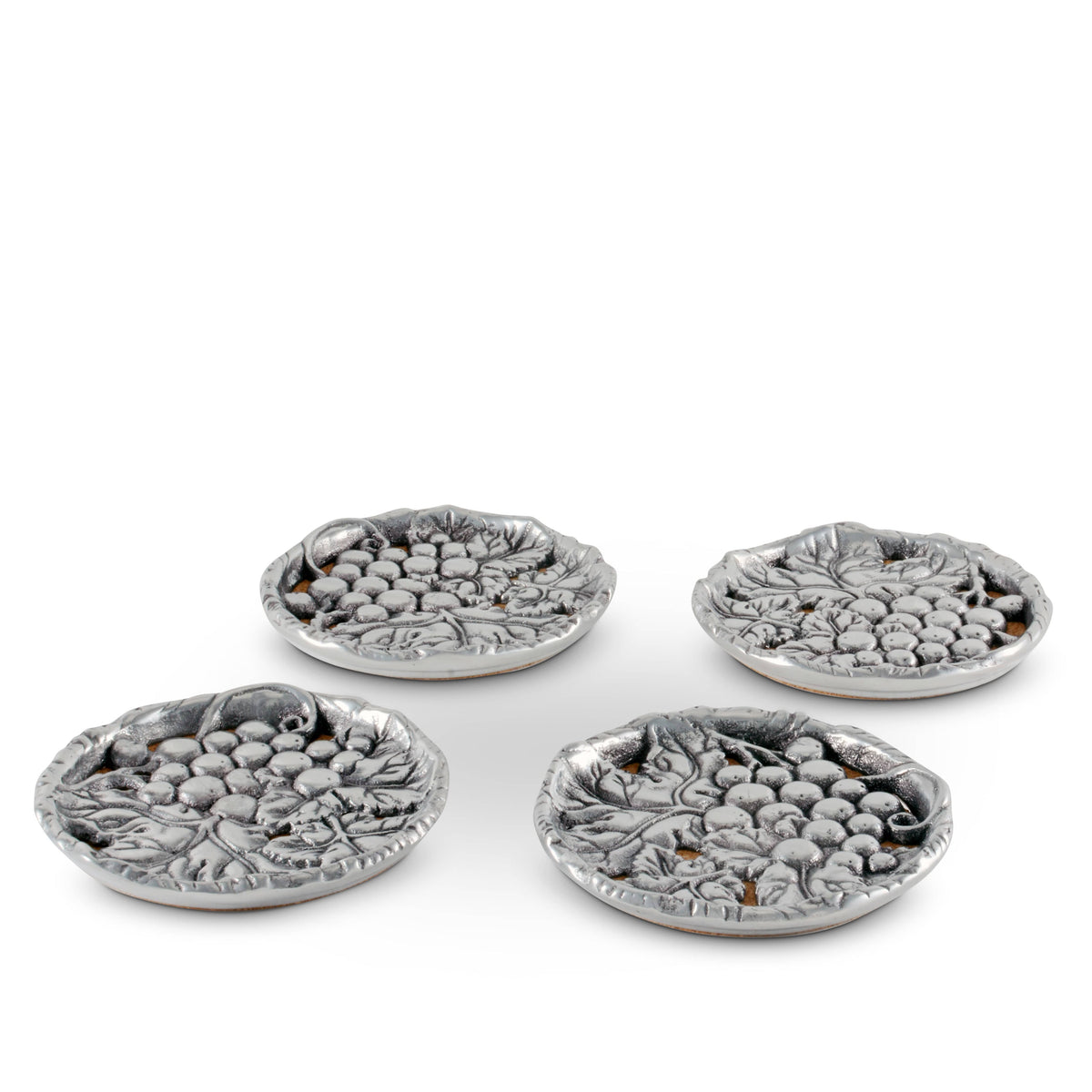 Arthur Court Grape Grape Drink Coaster Set of 4