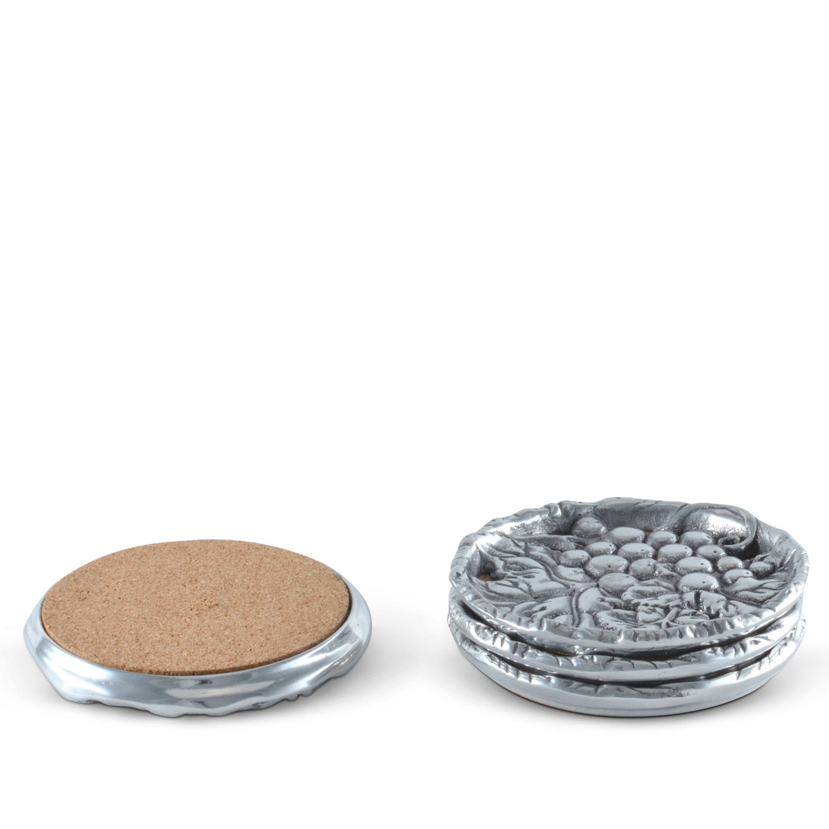 Arthur Court Grape Grape Drink Coaster Set of 4