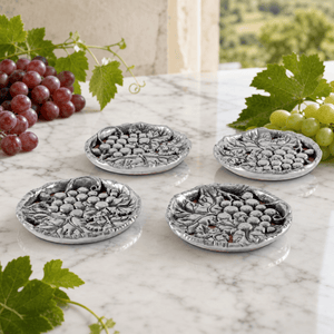 Arthur Court Grape Grape Drink Coaster Set of 4